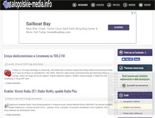 Tablet Screenshot of malopolskie-media.info